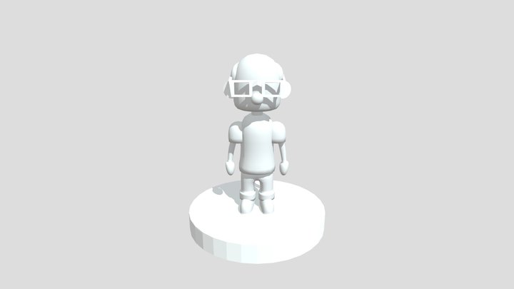 Character Blockout 3D Model