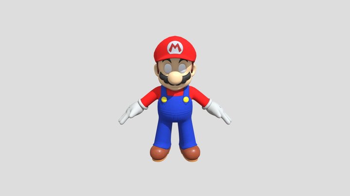 Super Mario 3D Model