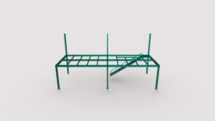 03 - MEZANINO 3D Model