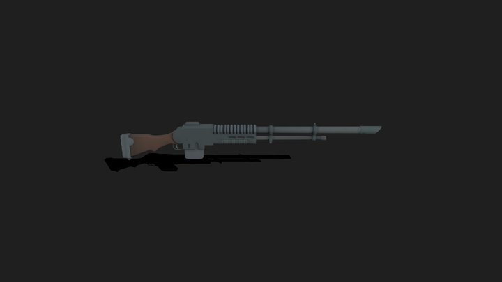 WH40K - Lasgun Lucius Pattern "Low-Poly" (WIP) 3D Model