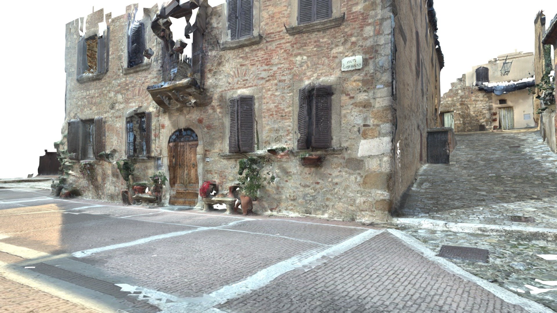 Castiglione d'Orcia - Mobile LiDAR 05