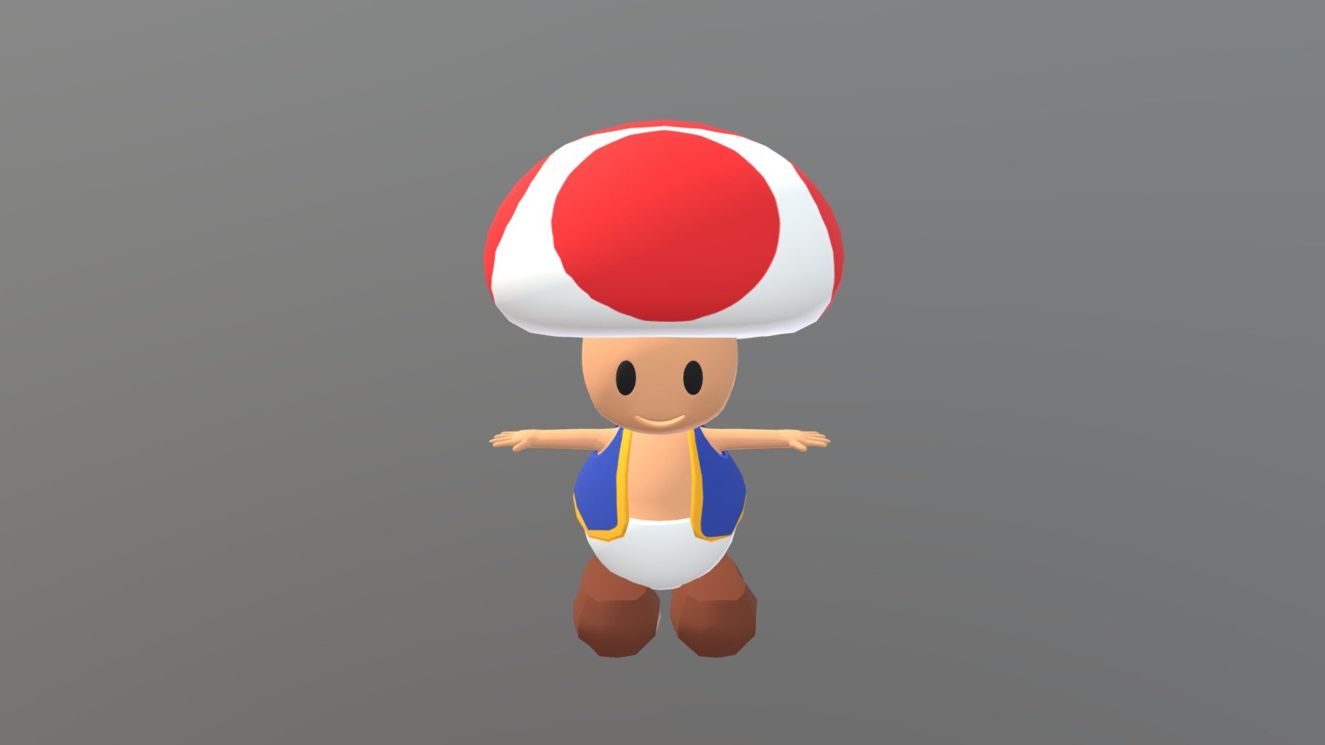 Toad - 3D model by laladuarte (@laladuartesf) [e986d40] - Sketchfab