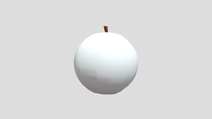 Apple 3D Model