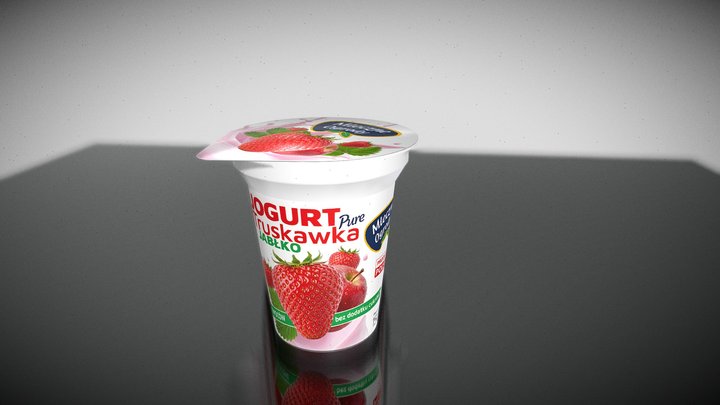 kubekPremiumTruskawka 3D Model