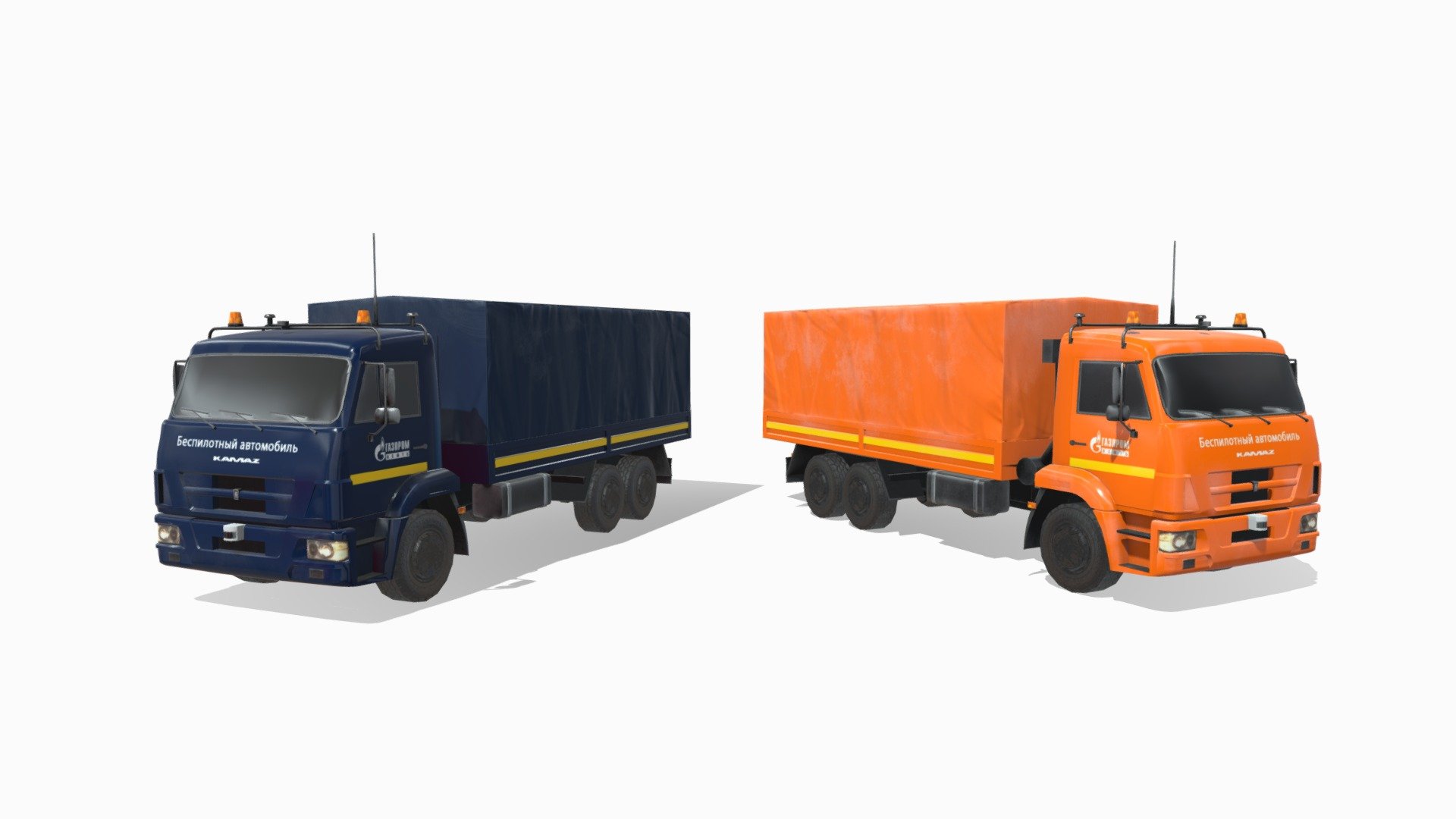 Gazprom Kamaz AI - 3D model by Vladislav Jarmonov (@tafelynx) [e988ed1 ...