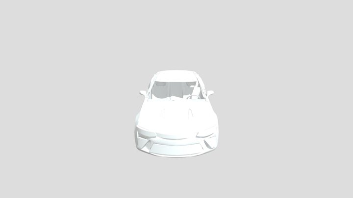 2018 Chevy Camaro 3D Model