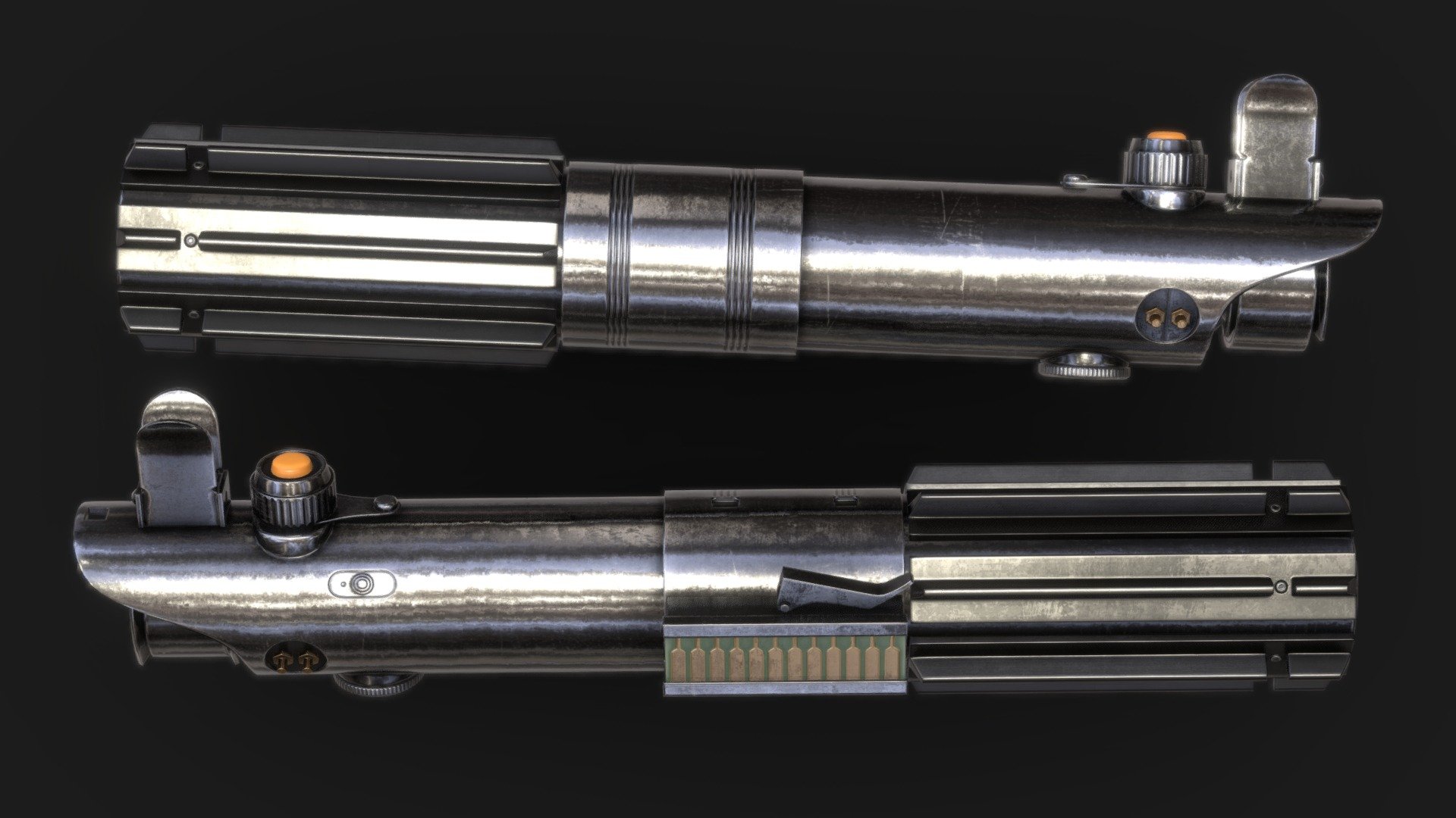 Anakin Skywalker's Lightsaber - 3D model by Zudaran (@zuda) [e9892f8 ...