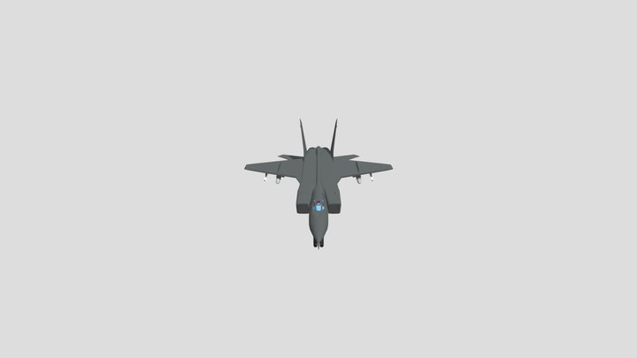 Simple MiG-31 3D Model