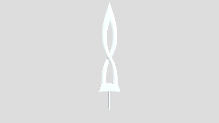 Fierce Deity sword 3D Model