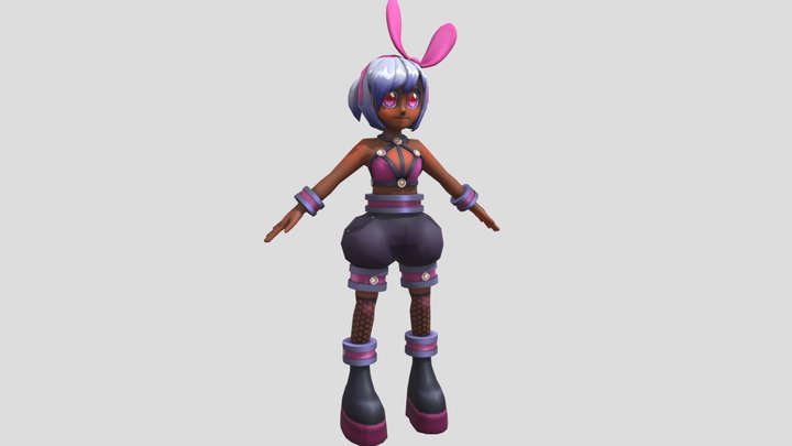 Yumi Portfolio Export 3D Model