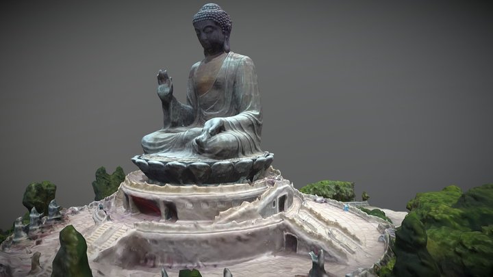 Tian Tan Buddha – Modello 3D gratuito STL