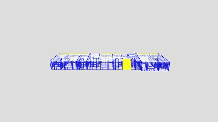 ABP STEEL FRAME HOMEBASE LIVING PORT CHARLOTTE B 3D Model