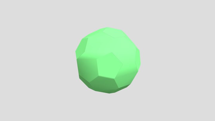 Soccer Ball 3D Model