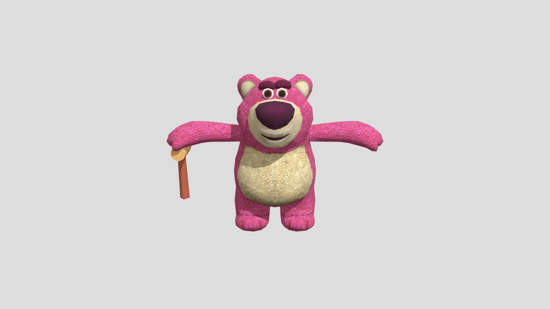 Lotso - Download Free 3D model by anderlenolan [e98c0ad] - Sketchfab