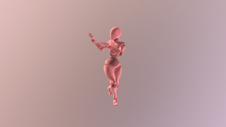 Samba Dancing 3D Model
