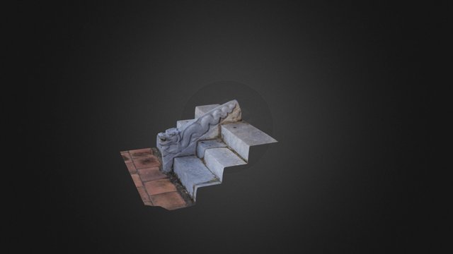 Rồng đá chùa Dâu2 3D Model