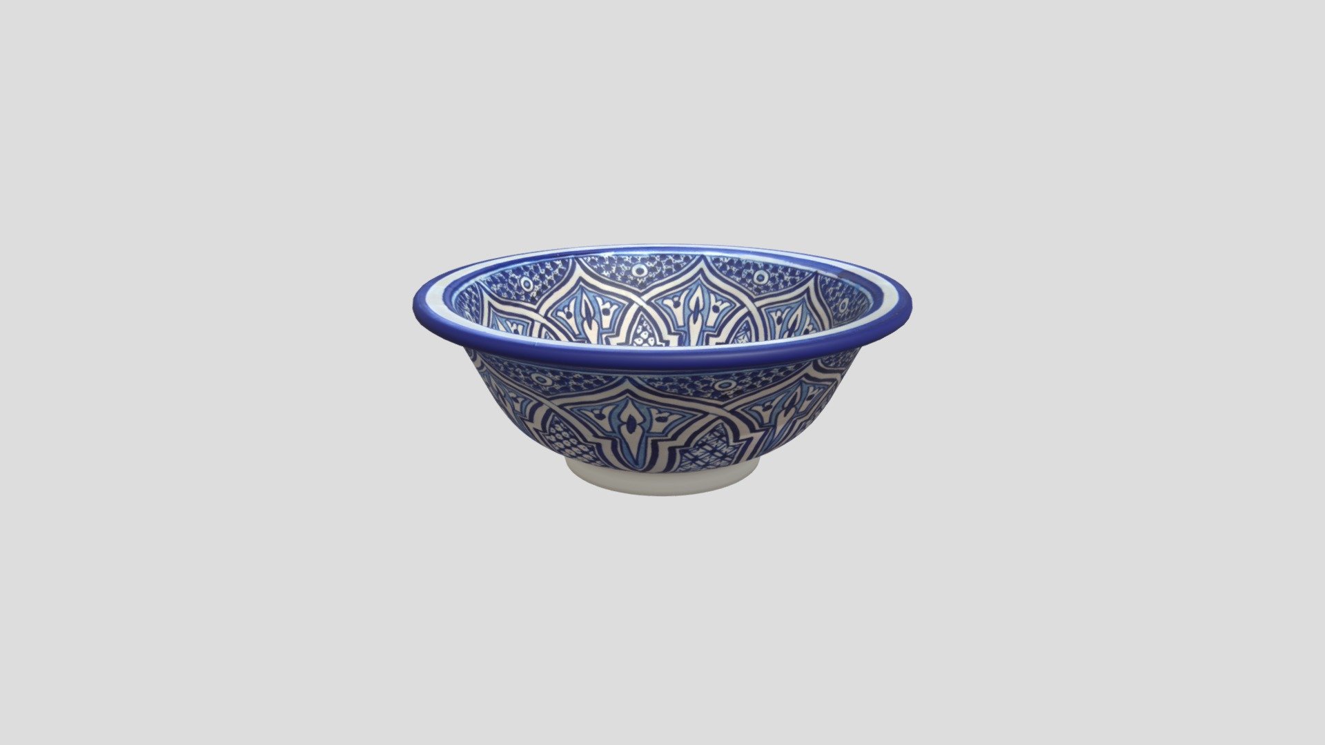 FATIMA - BLUE MOROCCAN SINK