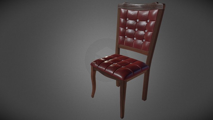 Leather Chair 3D Model