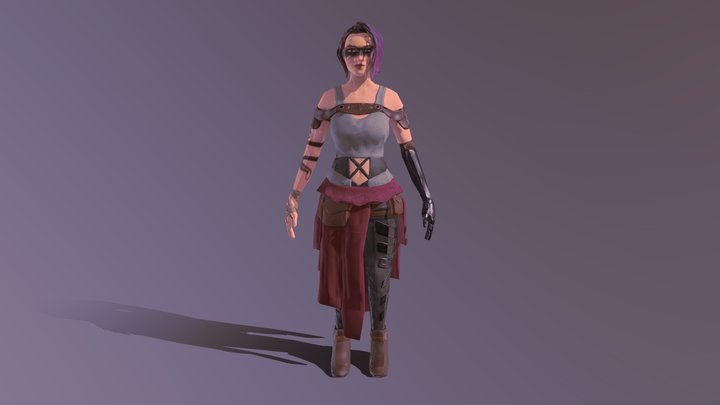3D Character Model 3D Model