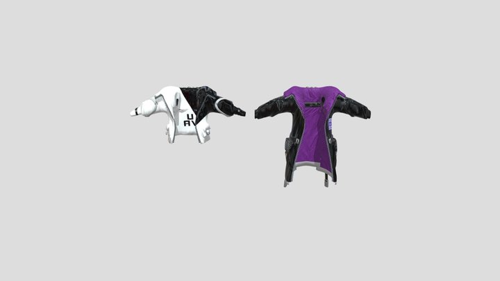 UVR postmodern jackets 3D Model