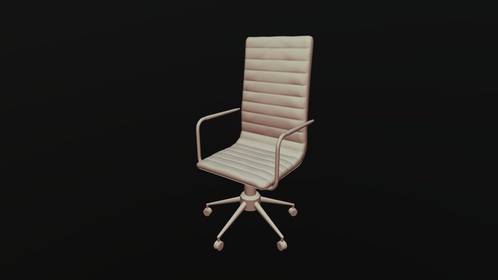 Big office chair 3D Model