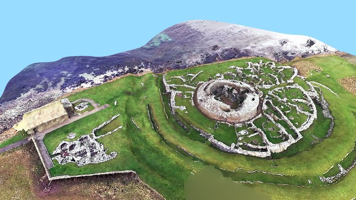 Broch Of Gurness Orkney, Mainland Scotland 3D Model
