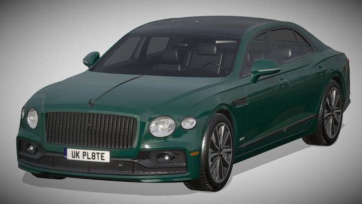 Bentley Flying Spur Hybrid 2022 3D Model