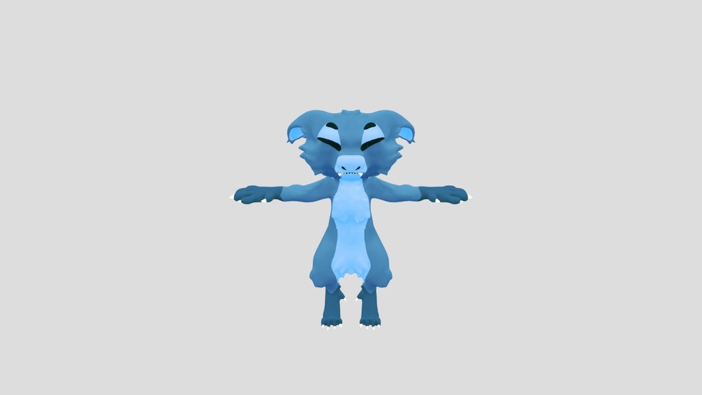 VRChat Manokit (Fox/Shark) Furry Avatar