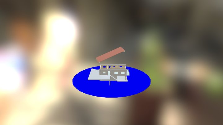 boom--railings-painted2 3D Model