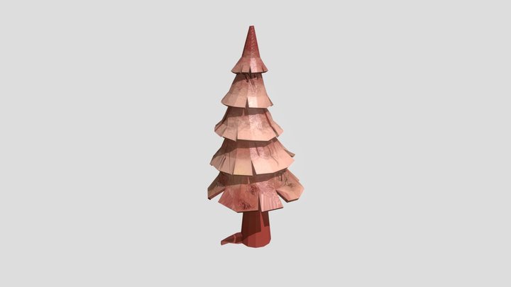 Rotten Tree (Substance Version) 3D Model