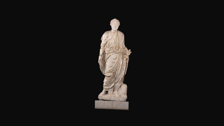 Statue of magistrate 3D Model