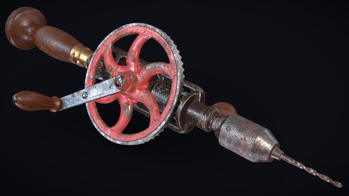 Millers Falls No. 980 Drill 3D Model