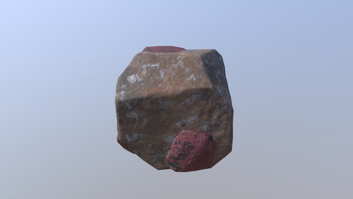 Rock 2 3D Model