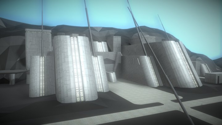 Star war imperial base – Modello 3D gratuito STL