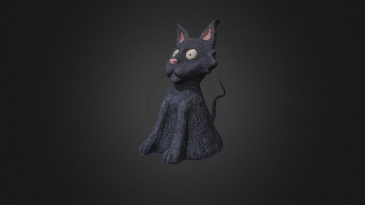 Black Cat 3D Model