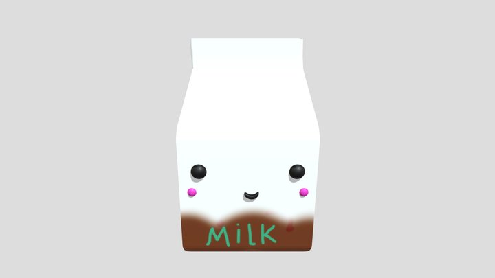 Milk 3D Model