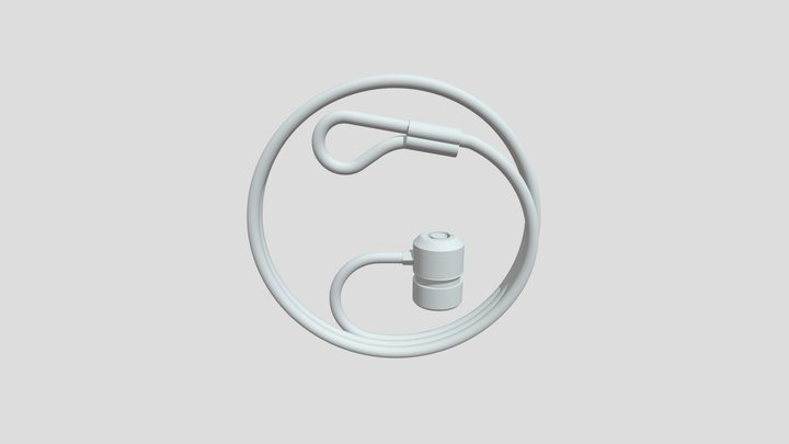computer Key Lock 3D Model