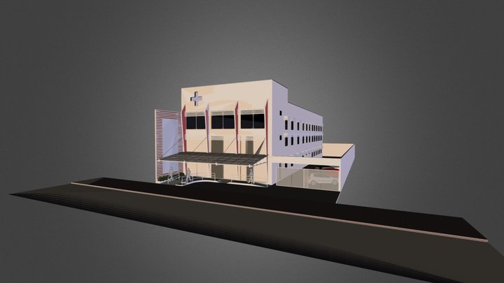Reforma Hospital Sta. Clara 3D Model