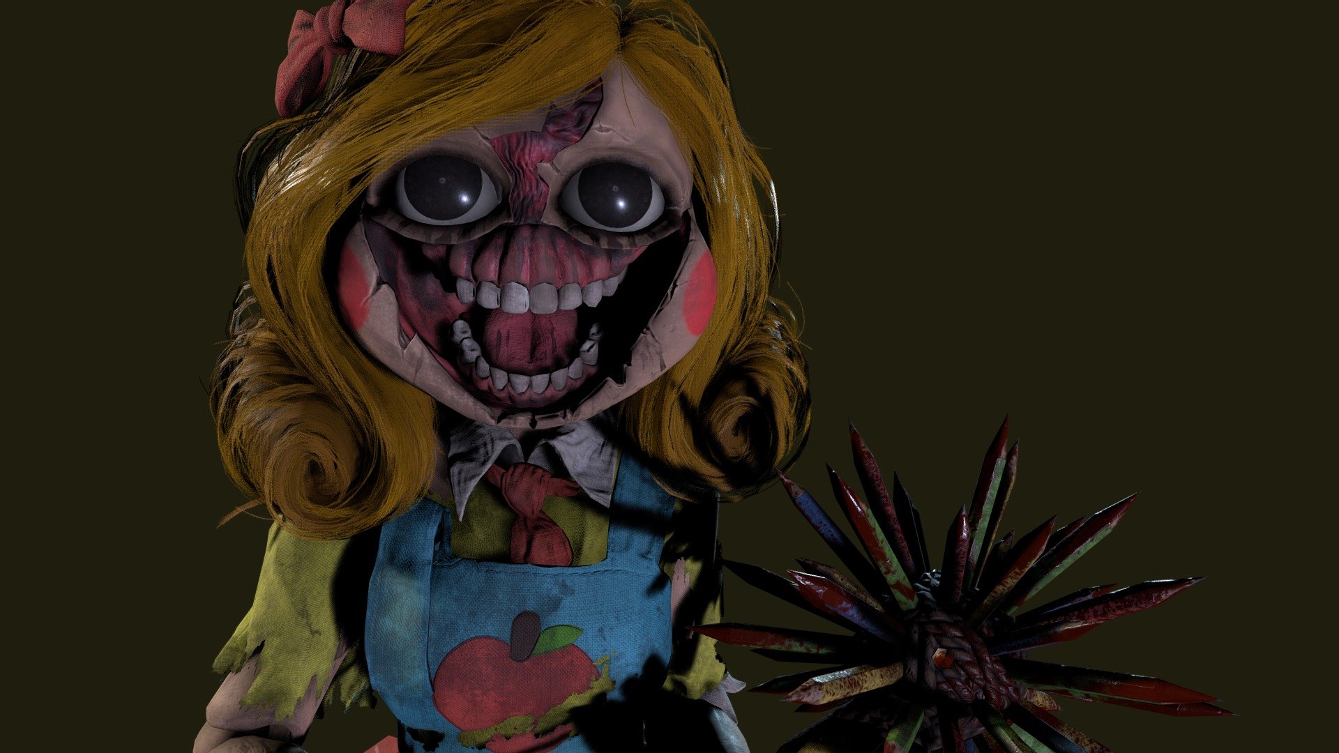 Poppy Playtime (Chapter 3) - Miss Delight - Download Free 3D model by...