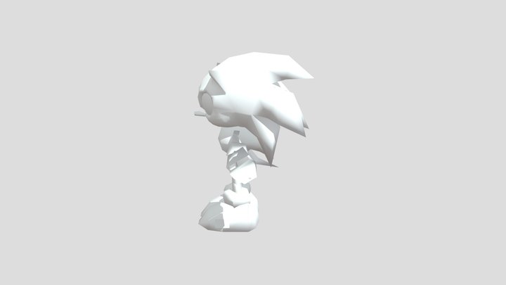Sonic The Hedgehog 3D Model