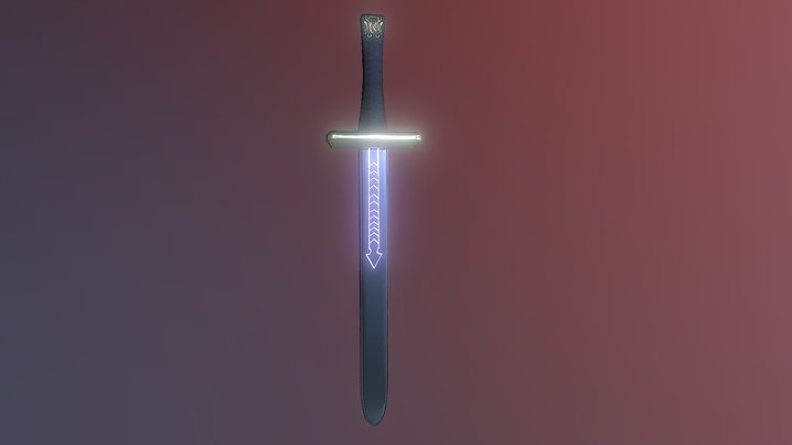 Sword Asset 3D Model