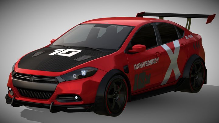 2023 Dodge Dart X Edition - Asphalt 8 – Modèle 3D gratuit STL