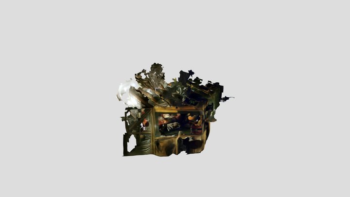 treehouse 8cm dark 3D Model