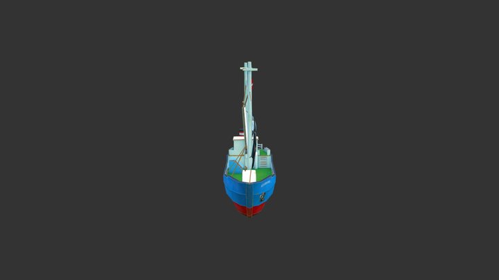 3D model of the Biabiana ship 3D Model