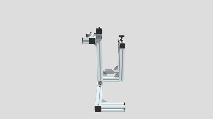 Test-Model Shipping Support Bracket 3D Model