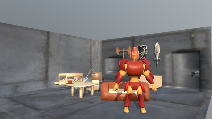 escena 3D Model