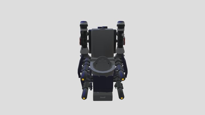 G-toilet Fake 3D Model