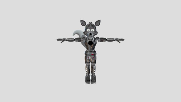 Funtime Foxy 3D Model