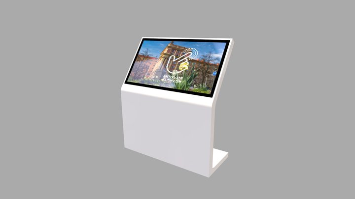 LED Stand Panel White – Modelo 3D gratuito STL