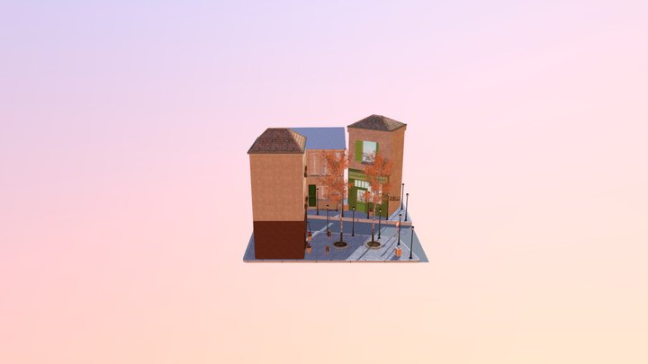 CityScene 3D Model